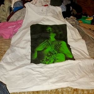 NWOT XL Black Scale + Green Door MADE IN USA Tank Top